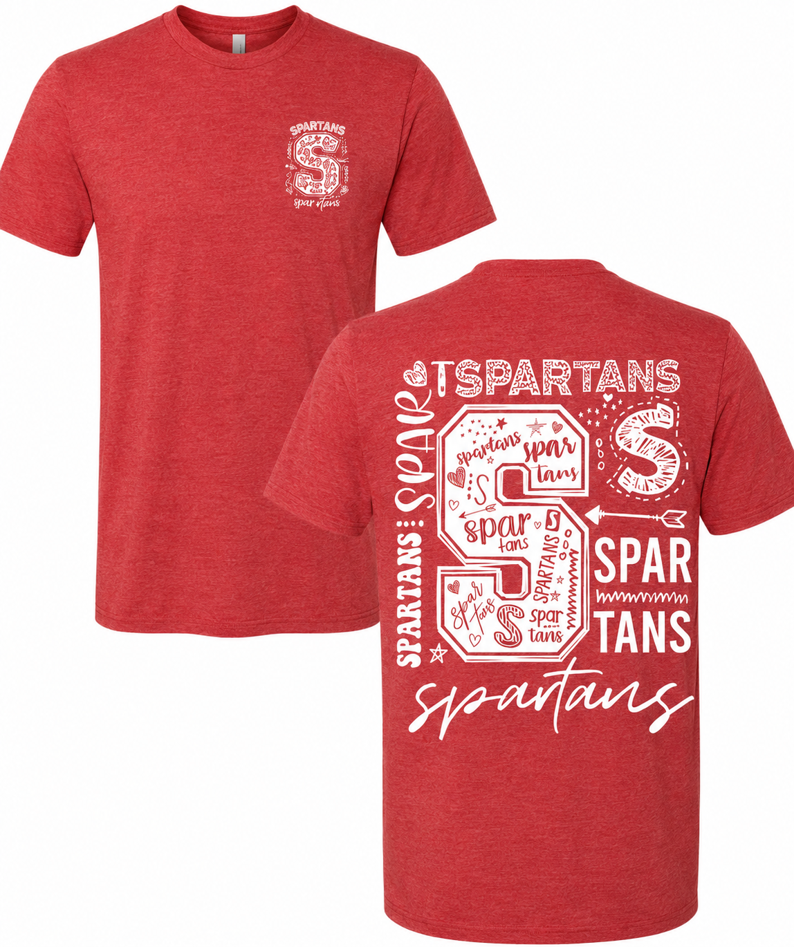 Red Spartans shirt