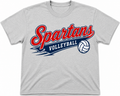 Spartans classic volleyball shirt