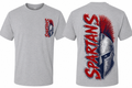 Spartans helmet shirt
