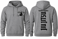 humble grey sweatshirt with words down back
