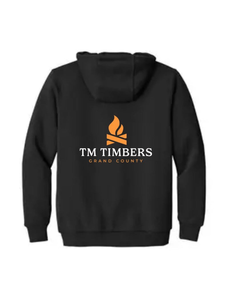 Full Zip thermal lined hooded sweatshirt Embroidered
