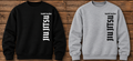 humble Heathen Crewneck down left chest