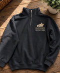 Quarter zip pull over