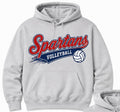 Classic volleyball sweatshirt hoodie