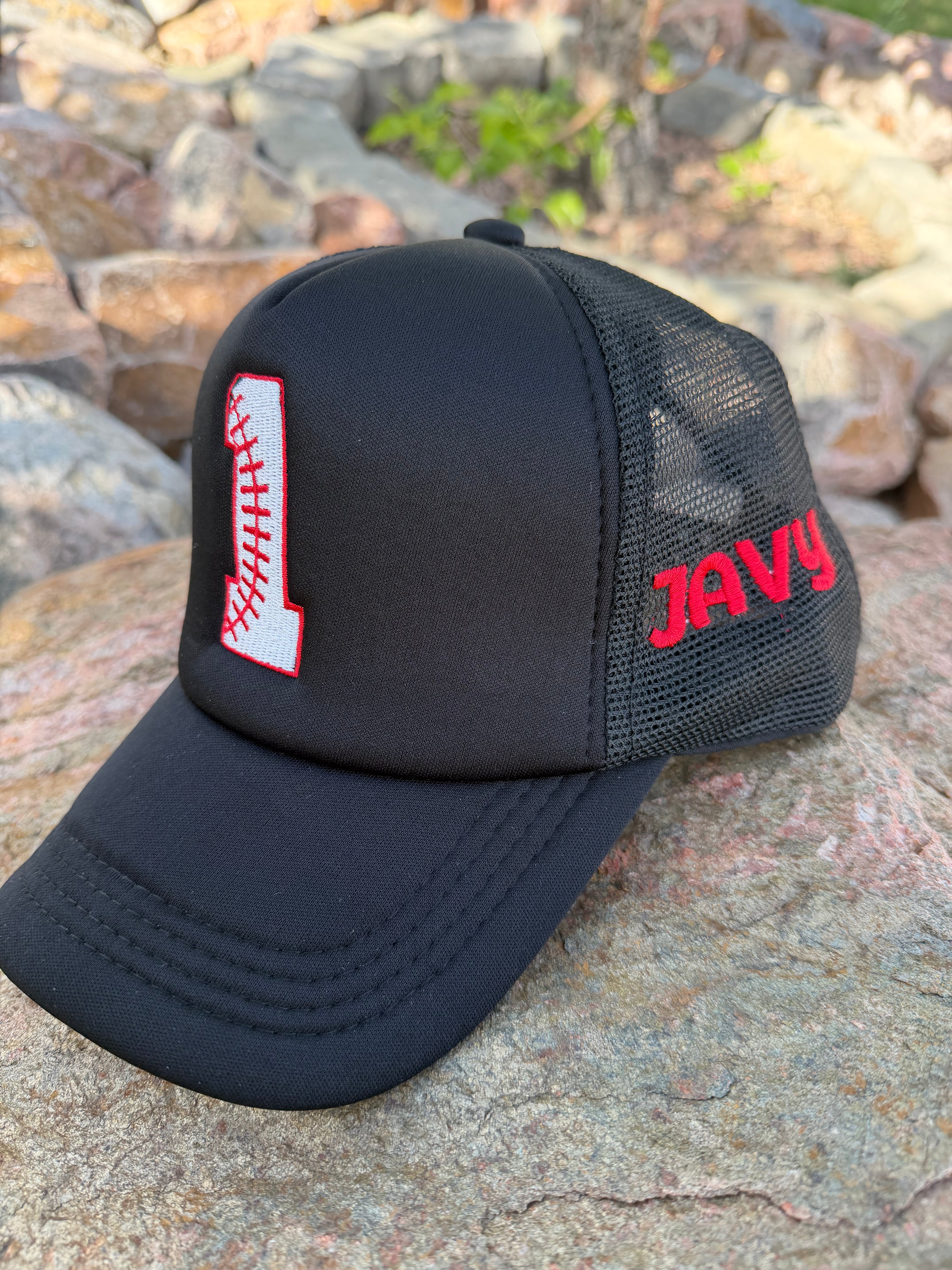 Black Foam Trucker Hat