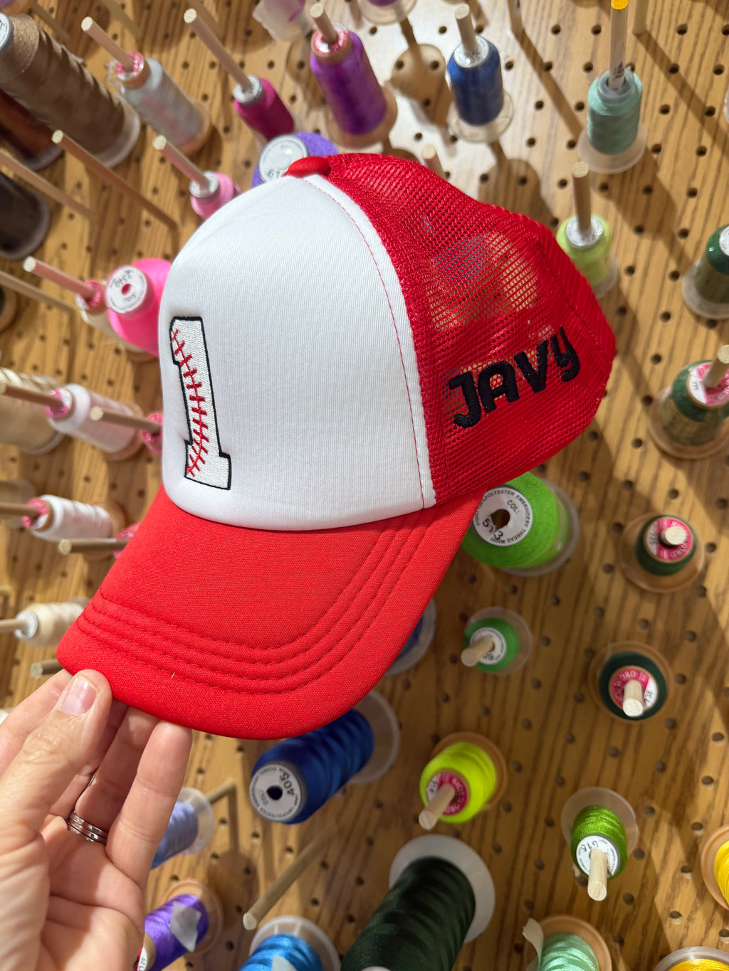Red Foam Trucker Hat