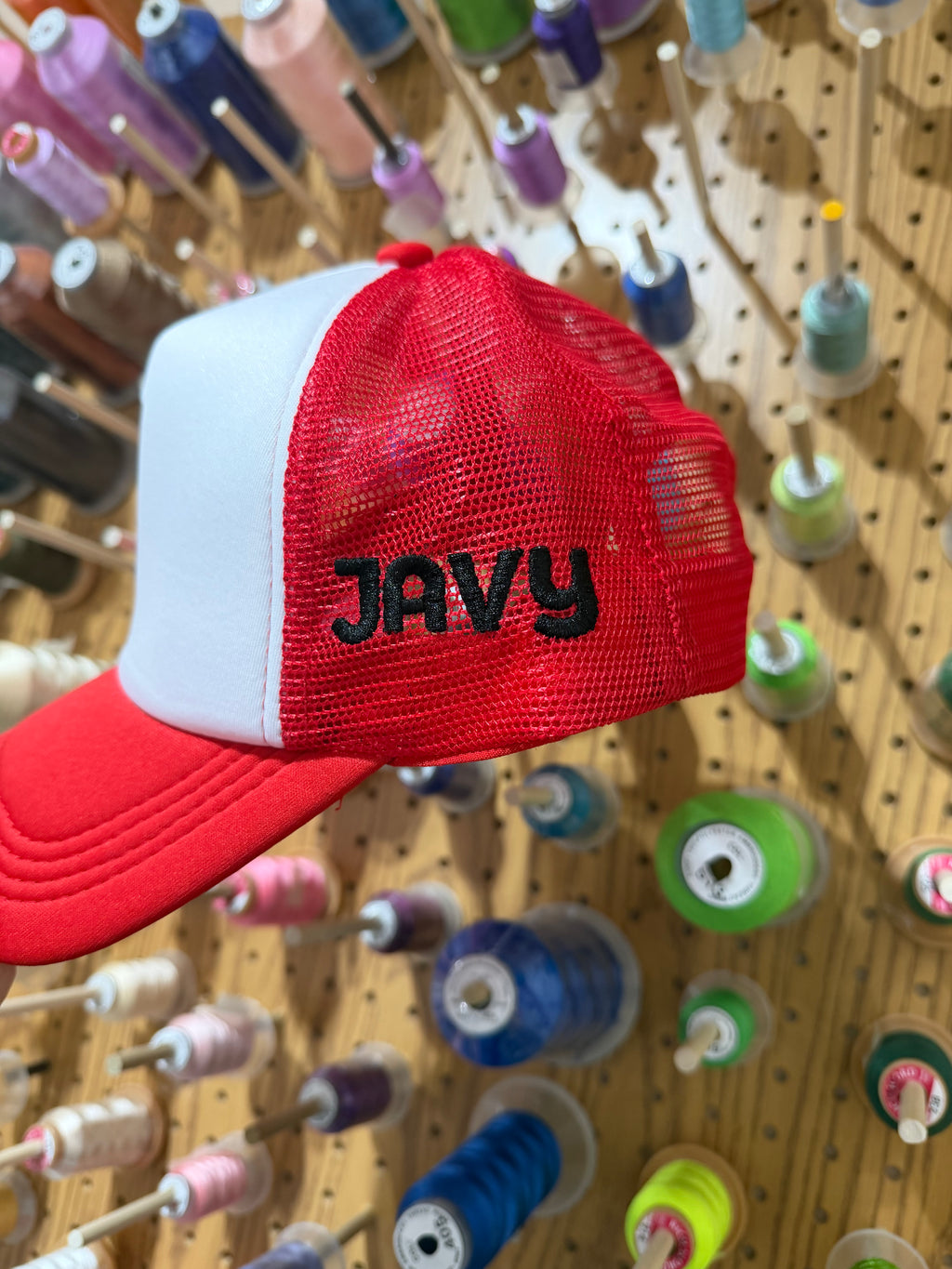 Red Foam Trucker Hat