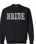 Bride lace Embroidery Crewneck