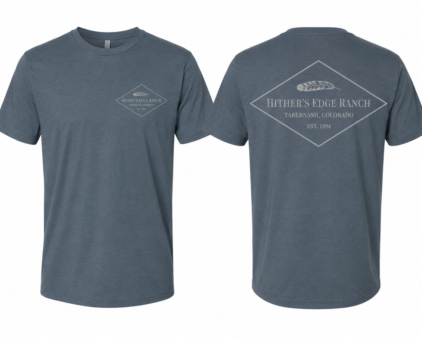 Hither’s ranch Heather slate blue