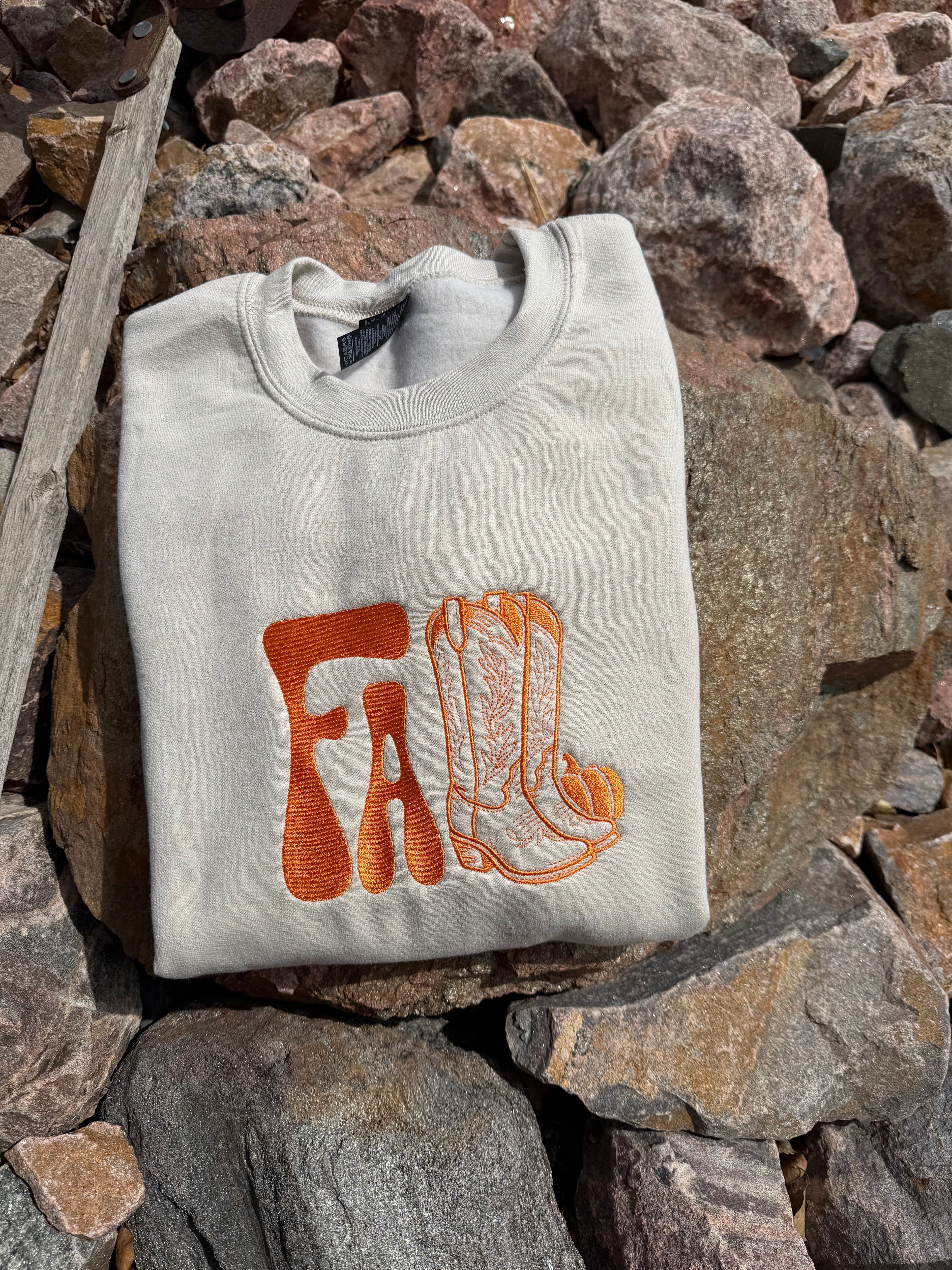 Fall crew neck