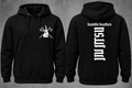 humble Heathen down middle back Hoodie